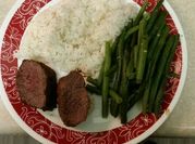 A picture of venison roast
