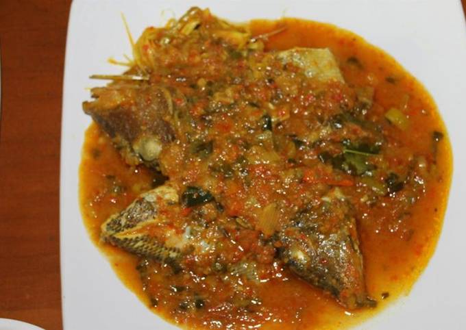 Ikan Woku Pedas