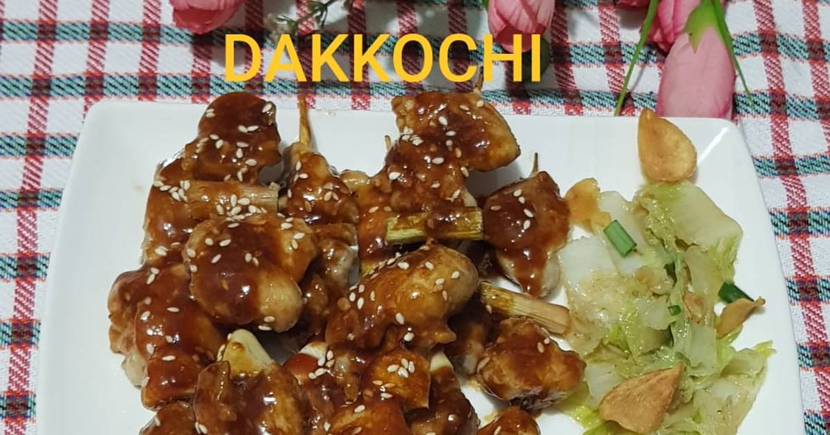 Resep Dakkochi Sate Ayam Korea Oleh Lina Bachry Cookpad