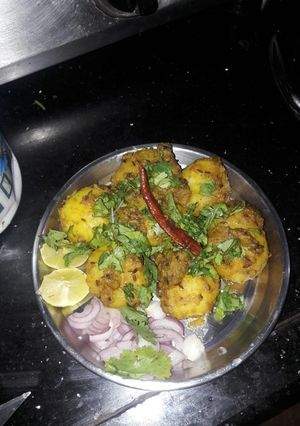 A picture of Jeera aloo (cumin potato).