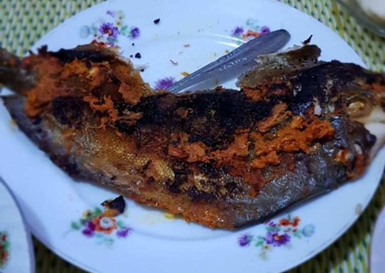 Ikan bawal panggang