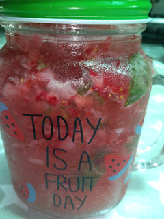 Una foto de Mojito de frutilla