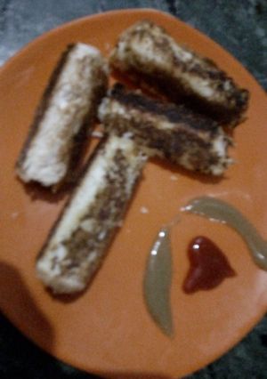 A picture of Baked bread potato roll.