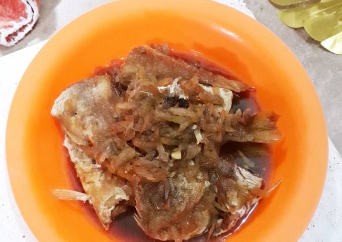Resep: Pecak ikan+pepaya Praktis