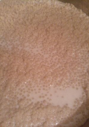 صورة لوصفة العيش أو بركوكس بحليب الماعز بنة ولا أروع مع رشة فلفل اسود