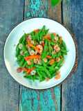 Tumis Buncis Wortel Udang