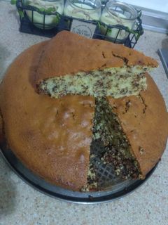Una foto de Bizcocho de hormigas de chocolate