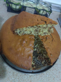 Una foto de Bizcocho de hormigas de chocolate