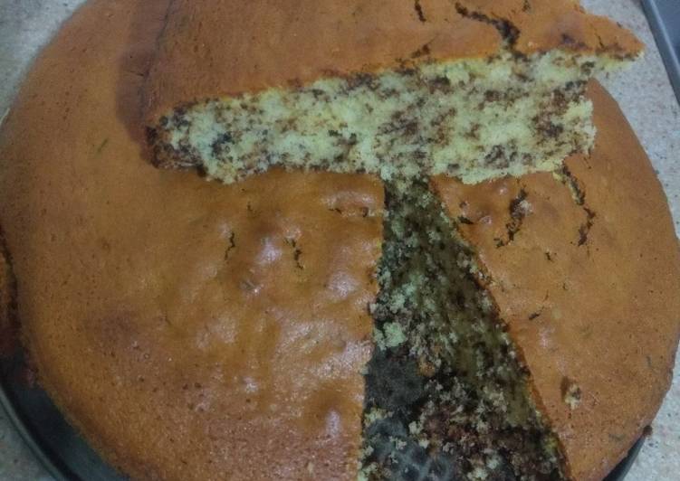 Bizcocho de hormigas de chocolate