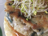 Hamburguesas de mijo, cebolla y shiitake (sin gluten)