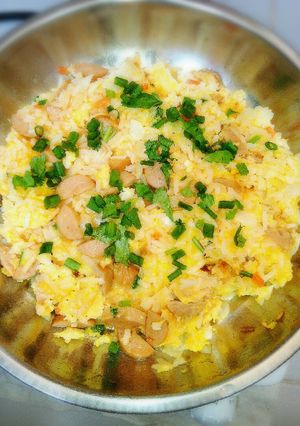 รูปของ ไข่ตุ๋นข้าว