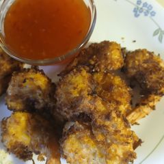 A picture of VashBake Coconut Butterfly Shrimp.