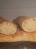 Baguettes caseras con poolish