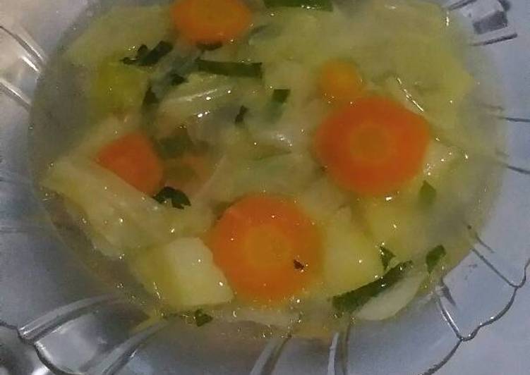 Sayur sup simpel banget