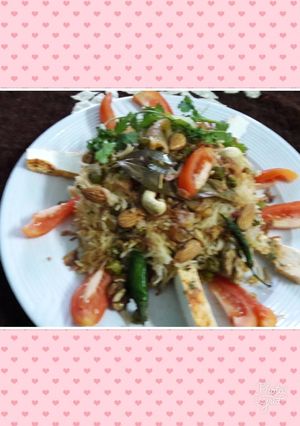 A picture of Dry fruit Pulao.