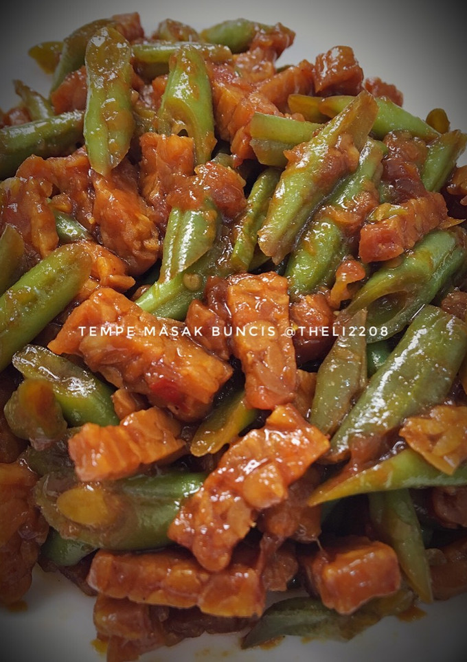Foto resep Tempe masak buncis