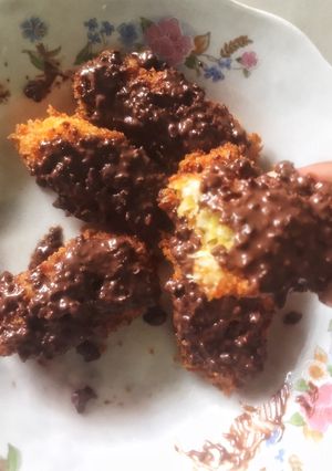 Foto resep Pisang naget ovomaltine