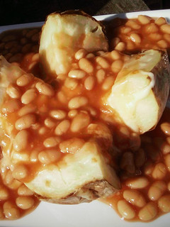Una foto de Jacket potato (patata rellena inglesa)