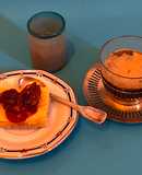 Mis bocaditos  de ricotta y uvas
