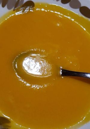 Une photo de Velouté de potimarron