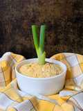 Untable o dip o relleno para sándwich 🥪 de huevo y cebolla de verdeo 🥚 nutritivo y fácil