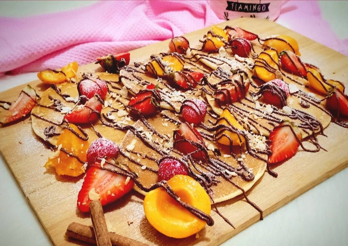 Pancakes au chocolat