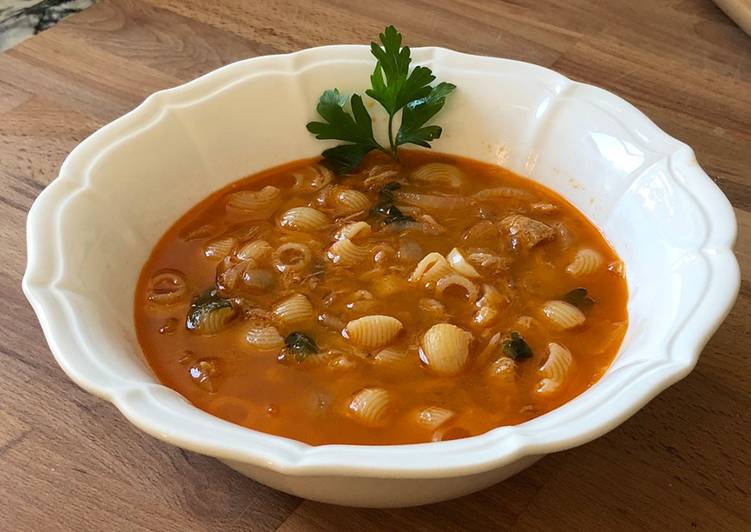 Sopa de atún express en Mambo 8090