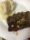 Spinach & corn meatloaf