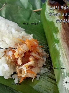 Foto resep MENU MPASI Nasi Bakar Ayam Suwir