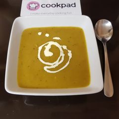 A picture of My Creamy Leek & Veg Onion, Soup.