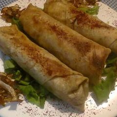 A picture of Musakhan Rolls.