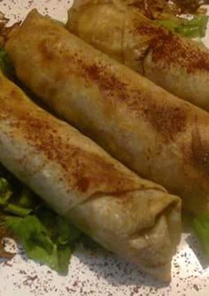 A picture of Musakhan Rolls.