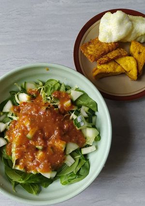 Foto resep Karedok segar praktis cepat