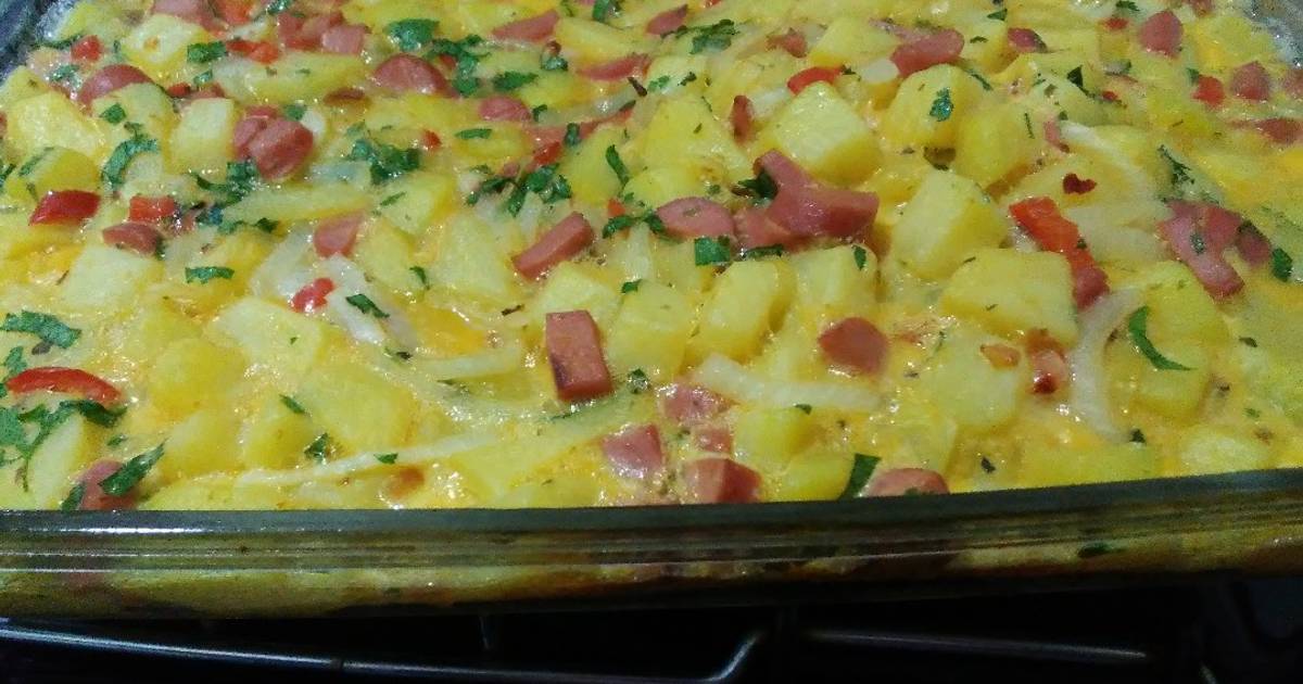 Tortilla de papas al horno 22 recetas caseras Cookpad