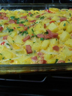 Una foto de Tortilla de papas al horno