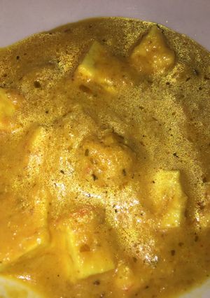 A picture of Shahi paneer.