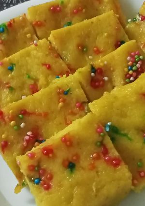 A picture of Bread Burfi.