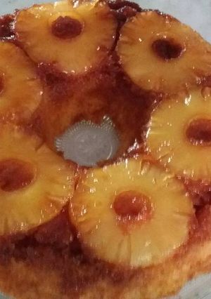 صورة لوصفة كيكة الاناناس