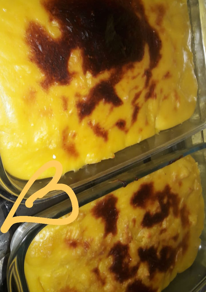 Una foto de Tamal de maicena