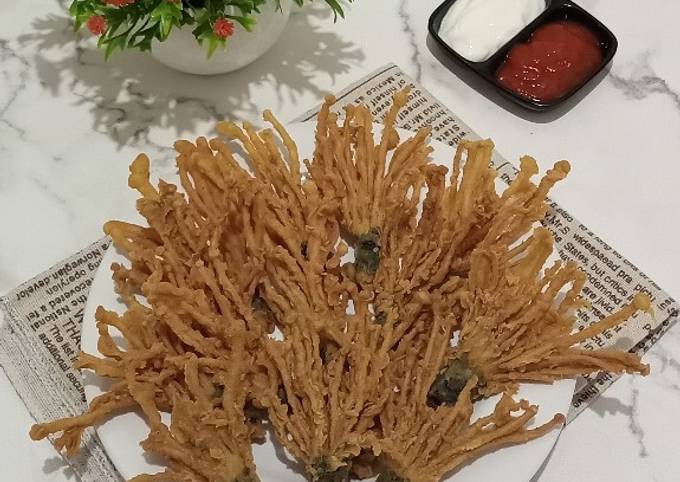 Resep Jamur Enoki Nori Crispy Oleh Dapur Dien Cookpad