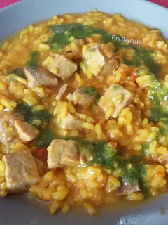 Una foto de Arroz caldoso con atún