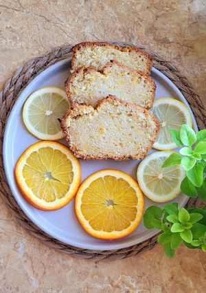 Фото Лимонно-апельсиновий кекс (вологий та ароматний) 🍋🍊.