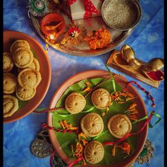 A picture of Bengali Sandesh.