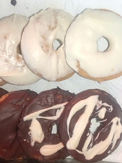 Una foto de Donuts de mandarina fit