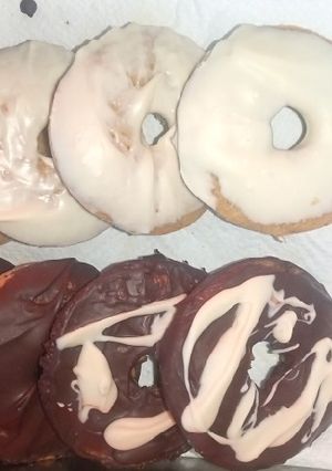 Una foto de Donuts de mandarina fit