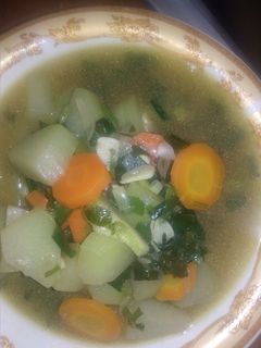 Foto resep Sayur bening labu siam+wortel