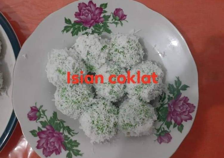 Klepon isi coklat