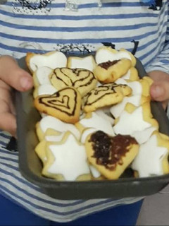 Una foto de Galletas de mantequilla adornadas con fondant