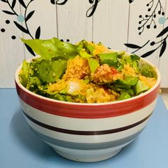A picture of My signature couscous dish.