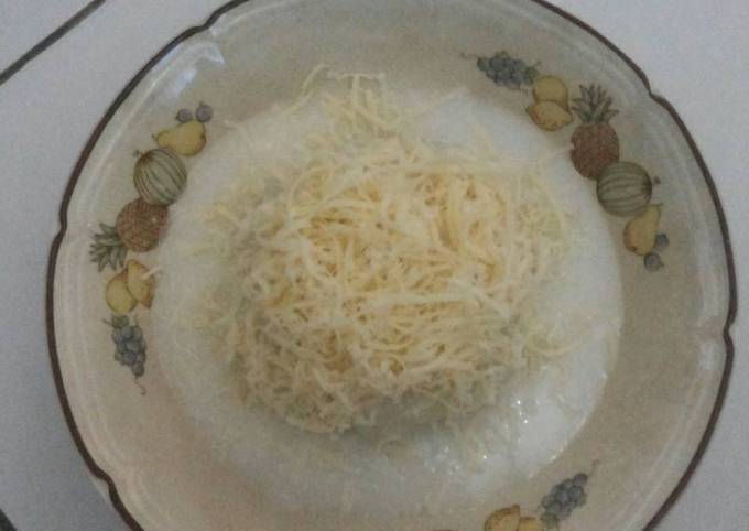 Resep Ketan susu keju lumer yang Bikin Ngiler